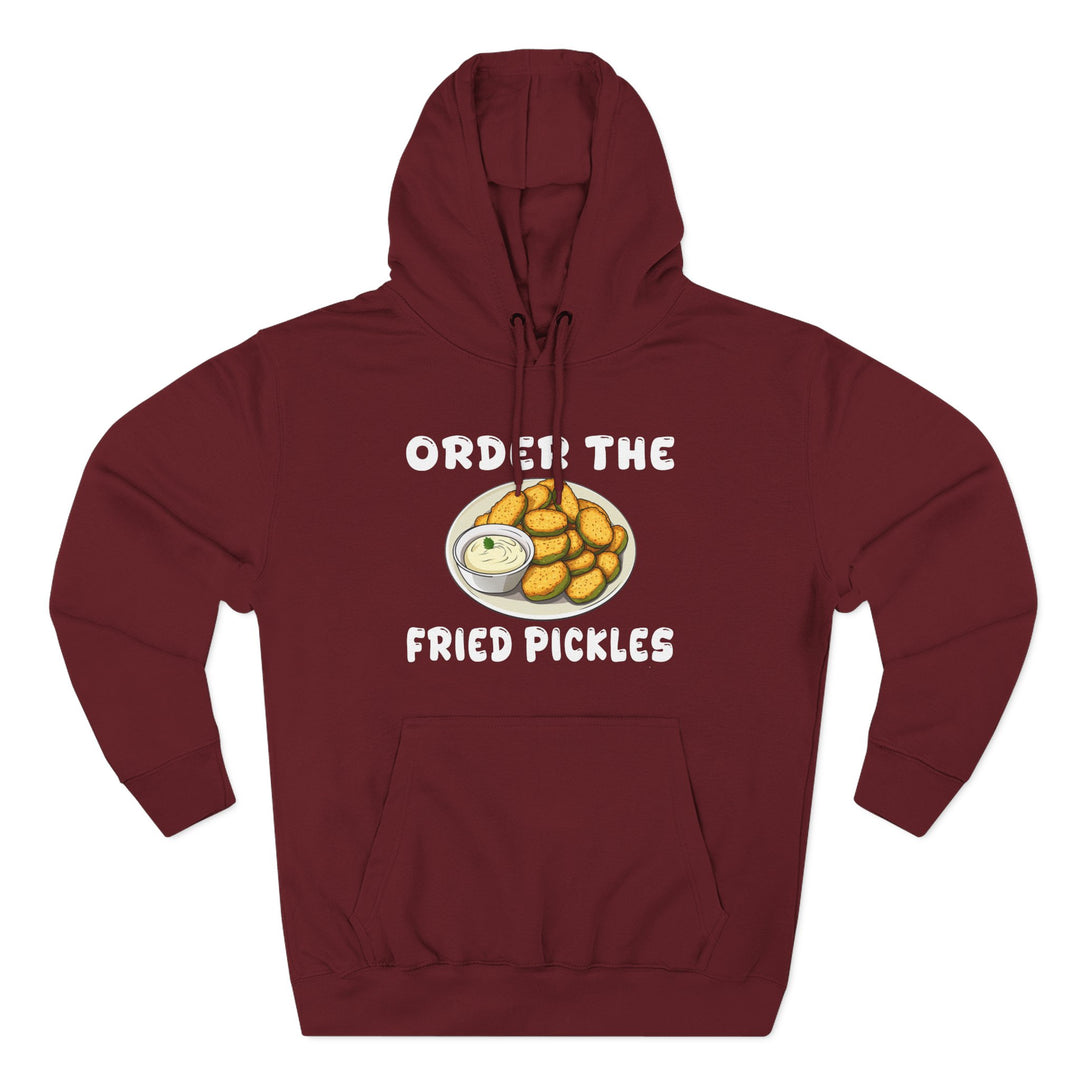 Order the Fried Pickles -  Fleece Hoodie